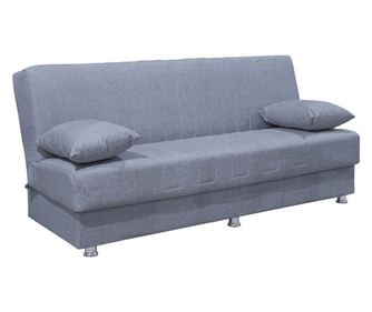 Диван Ромина дамаска 213-000014 сив цвят