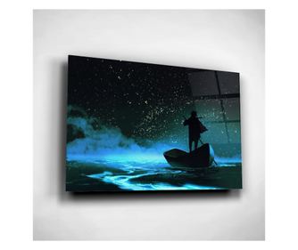 Staklena slika, Under Stars, 80x120cm