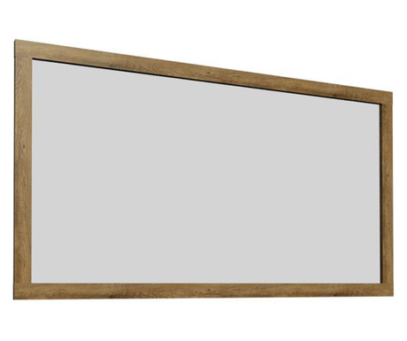 Oglinda perete rama pal stejar lefkas inchis Montana 123x4x84.5 cm