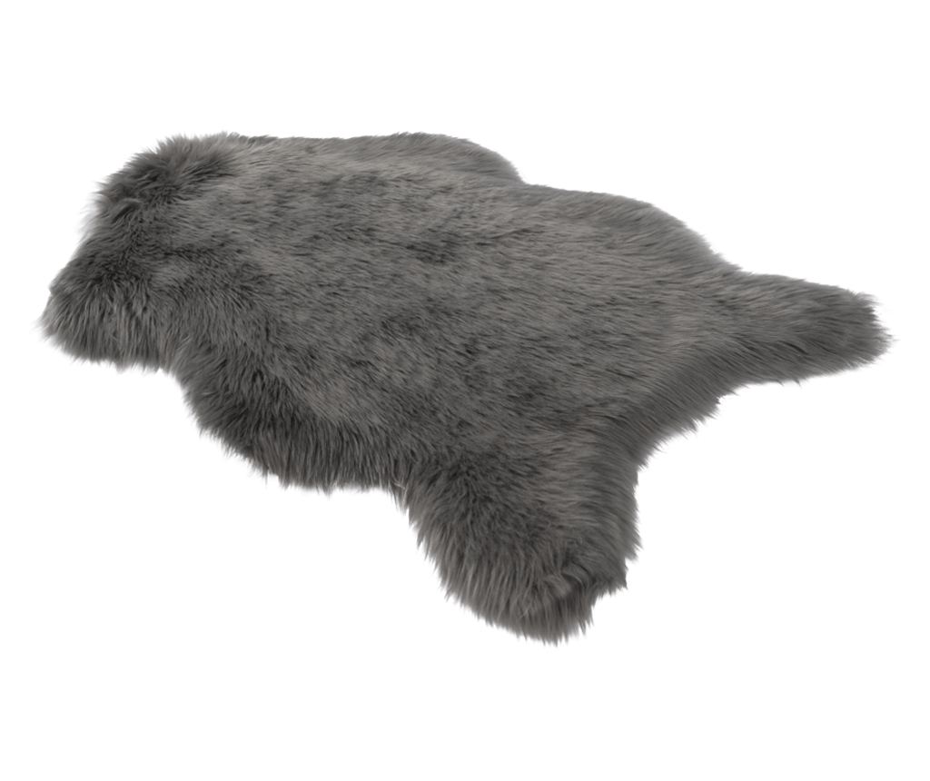 Tepih od umjetnog krzna Ebony Grey, 90x60 cm - 8