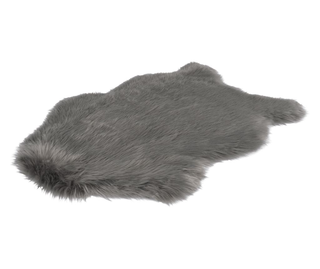 Tepih od umjetnog krzna Ebony Grey, 90x60 cm - 9
