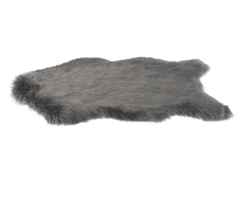 Tepih od umjetnog krzna Ebony Grey, 90x60 cm - 10