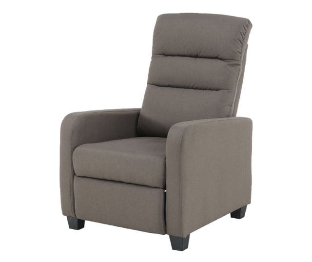 Кафяв платнен фотьойл Turner 72x89x106 см