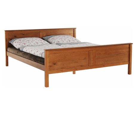 Krevet od smeđeg bora Provo 160x200 cm