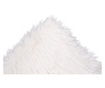 Foxa ezüst fehér díszpárna 45x45 cm