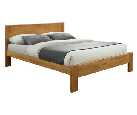 Krevet od hrasta Kaboto 160x200 cm