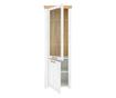 Vitrin mdf craft tölgy aranyfehér Sudbury 68,3x41,8x199,7 cm