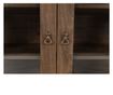 Vitrina mdf maro stejar lefkas Vilar 125x42x158 cm