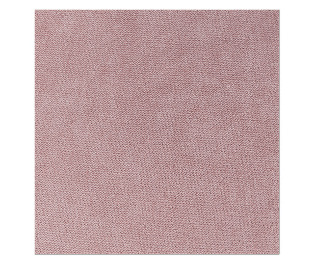 Sada křesla s taburetem, růžové textilní čalounění Rose 65x60x77 cm