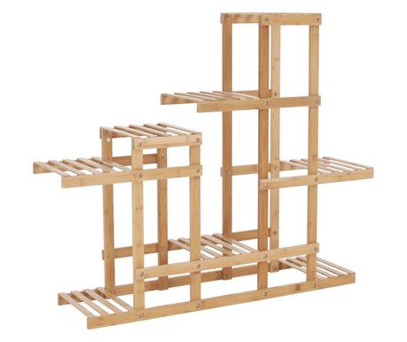 Tabia polica od bambusa prirodna 103,5x25x85 cm