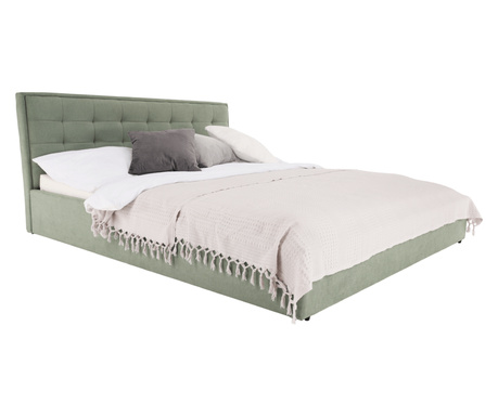 Krevet Elsie mint zelena tekstilna presvlaka 180x200 cm