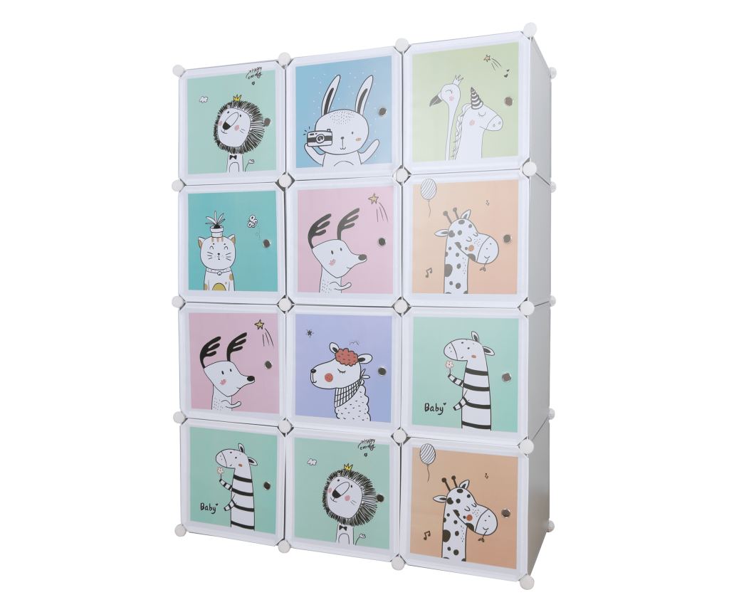 Hakon Modularni Ormar za Djecu 111x47x147 cm - 2