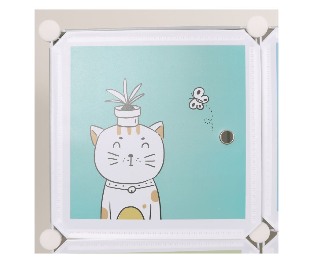 Hakon Modularni Ormar za Djecu 111x47x147 cm - 4