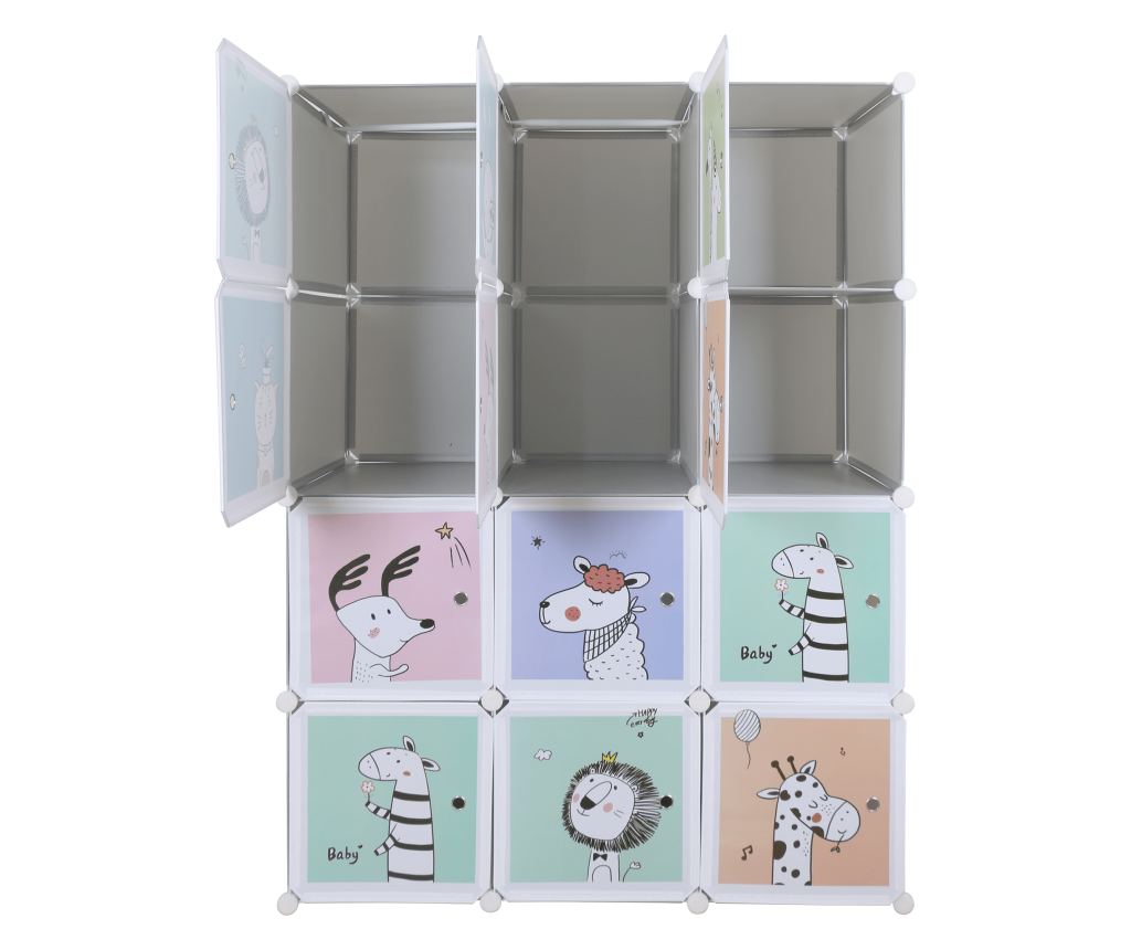 Hakon Modularni Ormar za Djecu 111x47x147 cm - 6