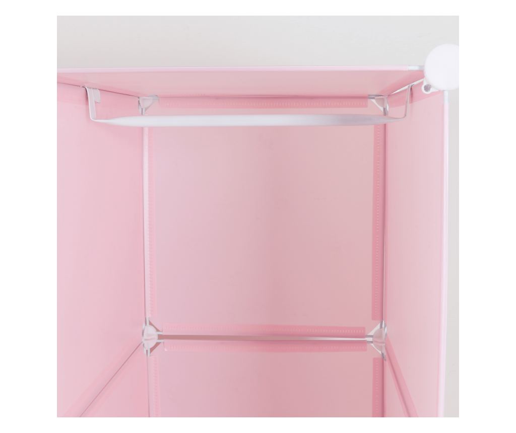 Nurmi Pink Modularna dječja garderoba 111x47x147 cm - 4