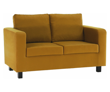 Senf žuta tekstilna presvlaka Sofa Luana 140x78x85 cm