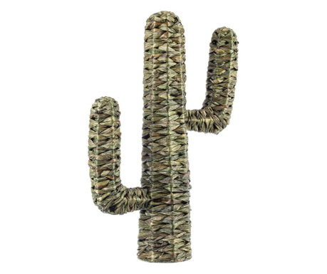 Dekoracija od zelene morske trave model Cactus 73 h