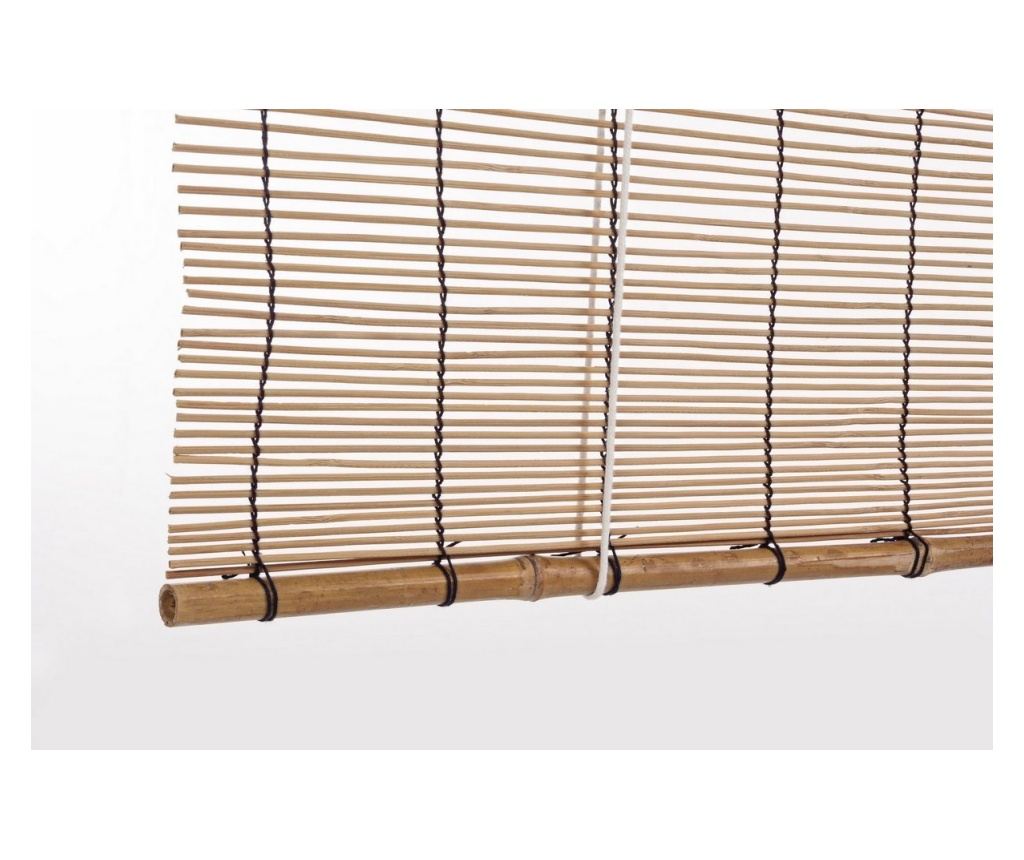 Rolo zavesa iz rjavega bambusa Midollo 120 cm x 260 v - 3