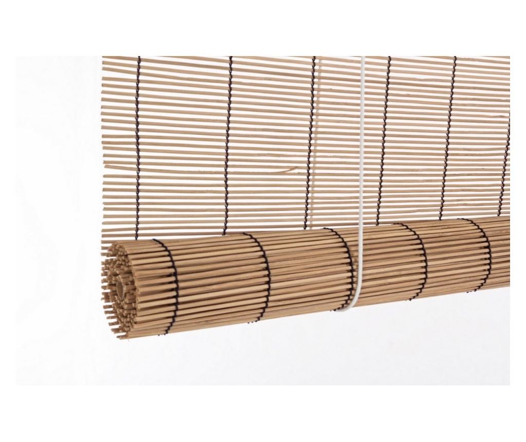 Rolo zavesa iz rjavega bambusa Midollo 120 cm x 260 v - 4