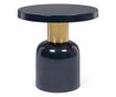 Masuta Cafea Metal Albastru Auriu Nalima Ø 41 Cm X 41 H