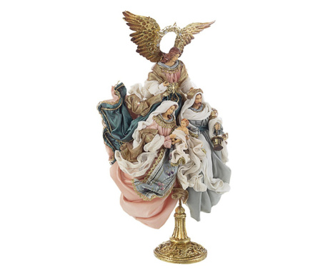 Figurine religioase din polirasina si textil Rinascimento 30x23x51 cm