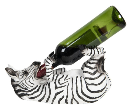 Поставка за чаша за вино Zebra от полирезин 32 см x 12 см x 18 в
