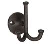 Smeđa željezna zidna vješalica 9 cm x 7 cm x 10 v