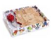 Božićni set od 2 tanjura za mediteranski aperitiv 23x19,5x4,5 cm