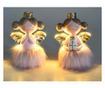 Σετ 2 Φιγούρες Inger με LED 11.5x8x17 εκ. thumbnail 4