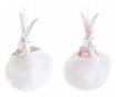 Set od 2 figurice Uskrsnog zeca 7x13 cm