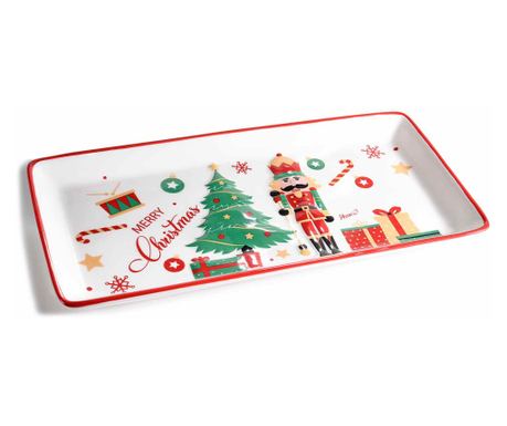 Nutcracker Platter 29.5x14 cm