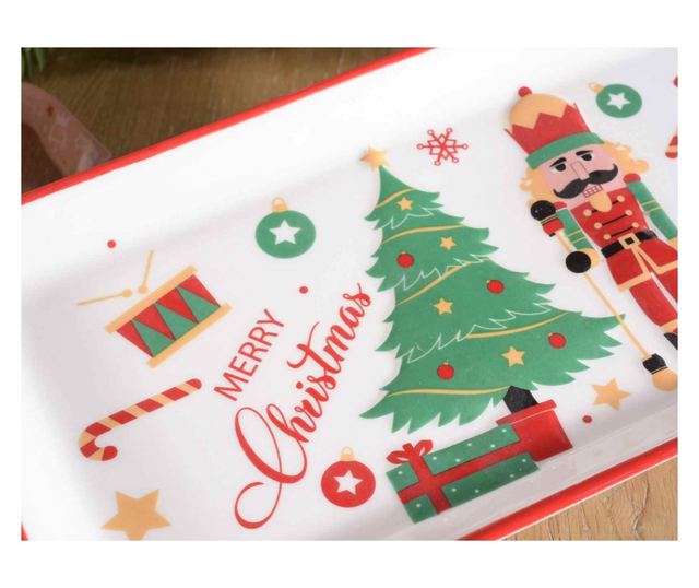 Pladenj Nutcracker 29,5x14 cm