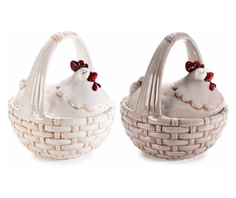 Комплект от 2 декоративни кошници за пилета 15.5x17x18 см