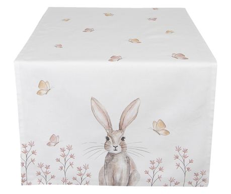 Bombaženi prt Bunny 50x140 cm