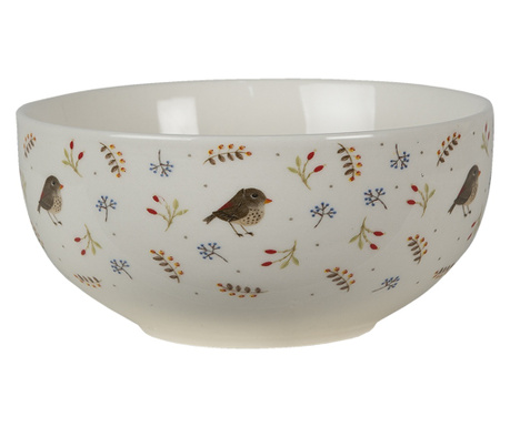 Set od 4 keramičke zdjelice Bird 14 x 7 cm