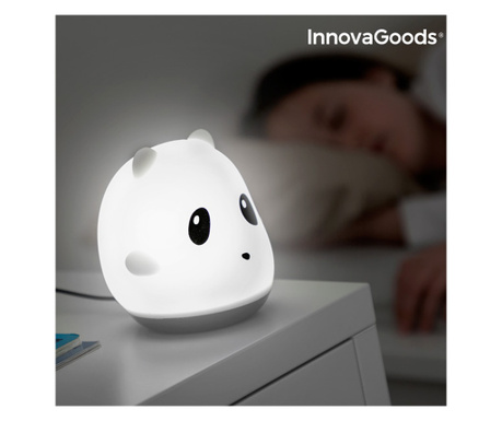 InnovaGoods Panda Siliti Panda акумулаторна силиконова лампа за докосване