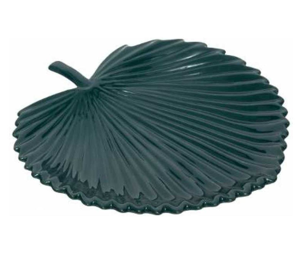 Decoratiune bol frunza 19.3x18.2x2.5 cm - - 2
