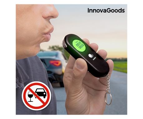 Цифров алкохоломер дрегер InnovaGoods