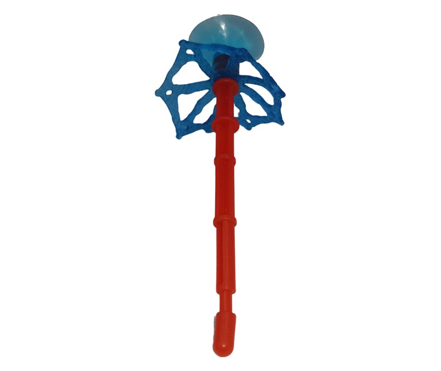 Смукателна чаша за пускови установки Spiderman IdeallStore®, 10 см, червена