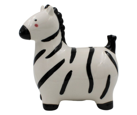 Pusculita din ceramica model zebra tantosa