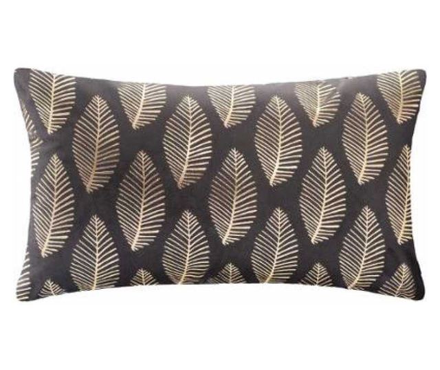 Perna print, gri inchis 30x50
