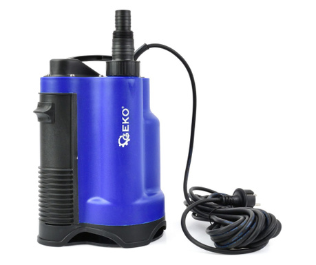 Pompa submersibila pentru pentru apa curata / murdara cu plutitor, 750 W, Geko G81459