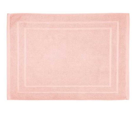 Covoras de baie tip prosop, roz 700gsm 50x70