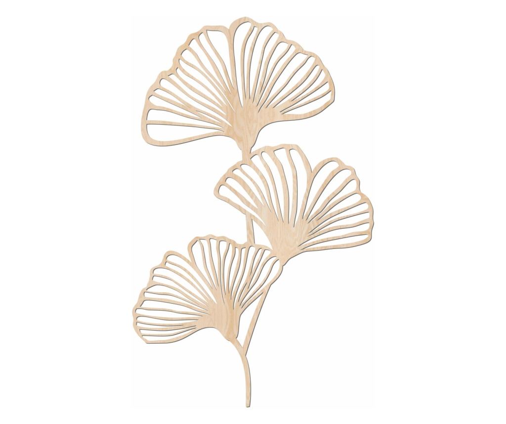 Stenska dekoracija listi Ginkgo Biloba, 36x60cm - 3