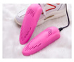 Uscator electric pentru pantofi, ProCart, 2 capete, uscare rapida, alimentare retea, roz