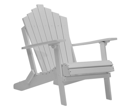 Кресло Адирондак бял цвят