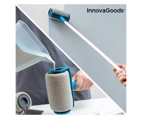 Комплект от Презареждащи Антикапкови Валяци за Боядисване Roll’n’paint InnovaGoods 5 части