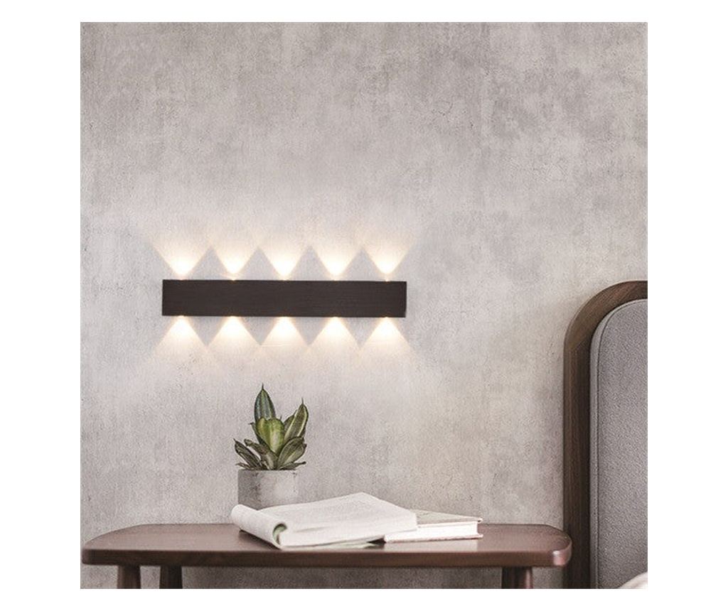Aplica LED RFAN, Model C20990/600, 3 Tipuri De Lumina, 15W+14W, Negru - 5