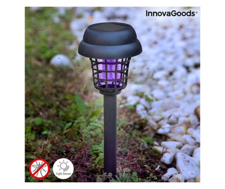 Garlam InnovaGoods слънчева градинска лампа против комари