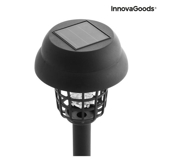 Garlam InnovaGoods слънчева градинска лампа против комари
